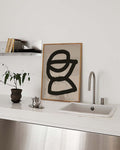 Bold Minimal Figuren Poster – Bold Minimal Figure