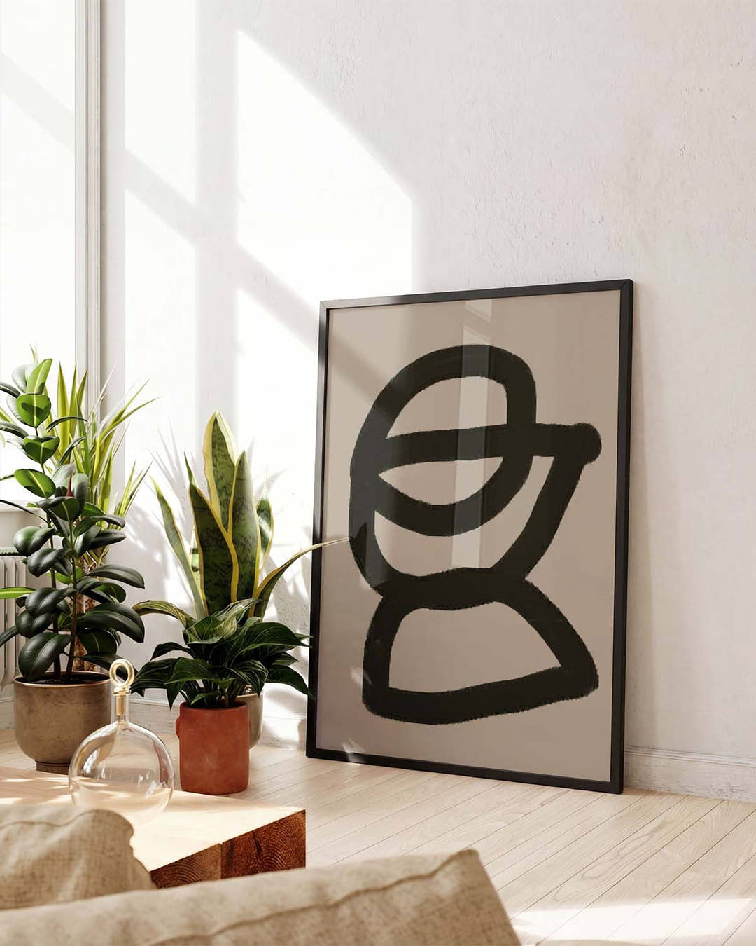 Bold Minimal Figuren Poster – Bold Minimal Figure