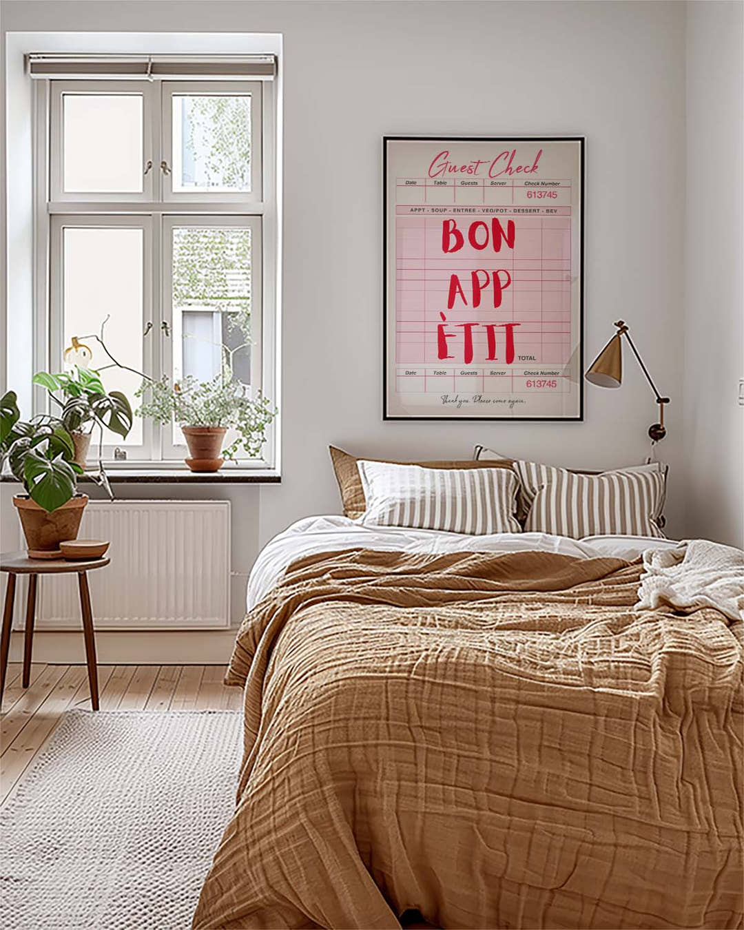 Bon Appetit Typografie Poster – Bon Appetit
