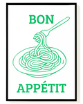 Bon Appétit | Typografie Poster