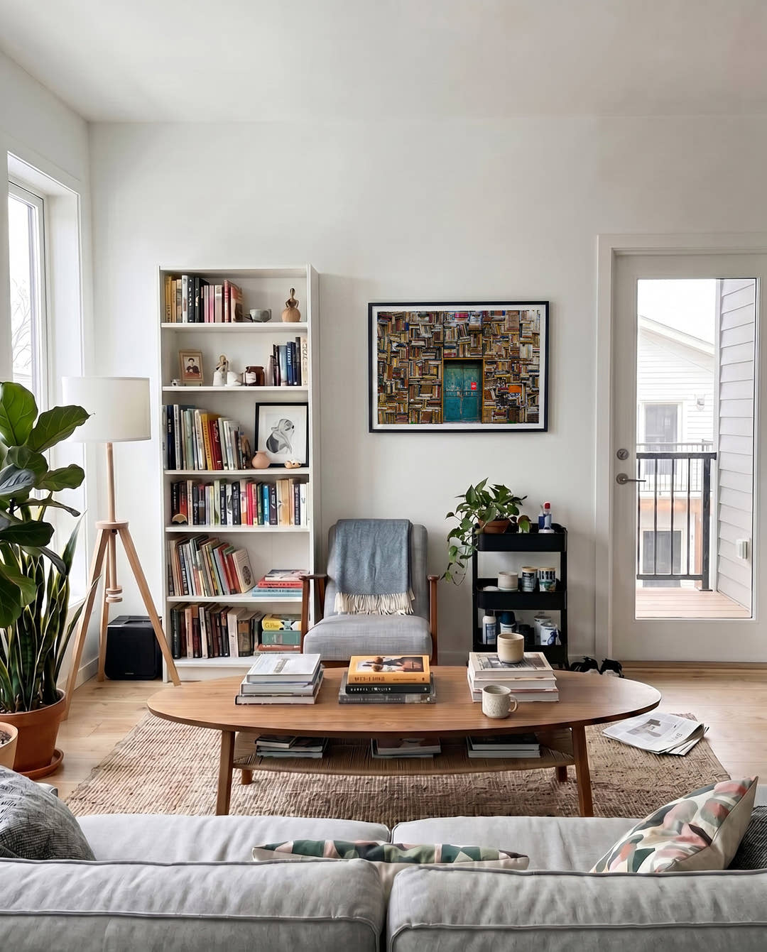 Books in shelves | Photography Poster