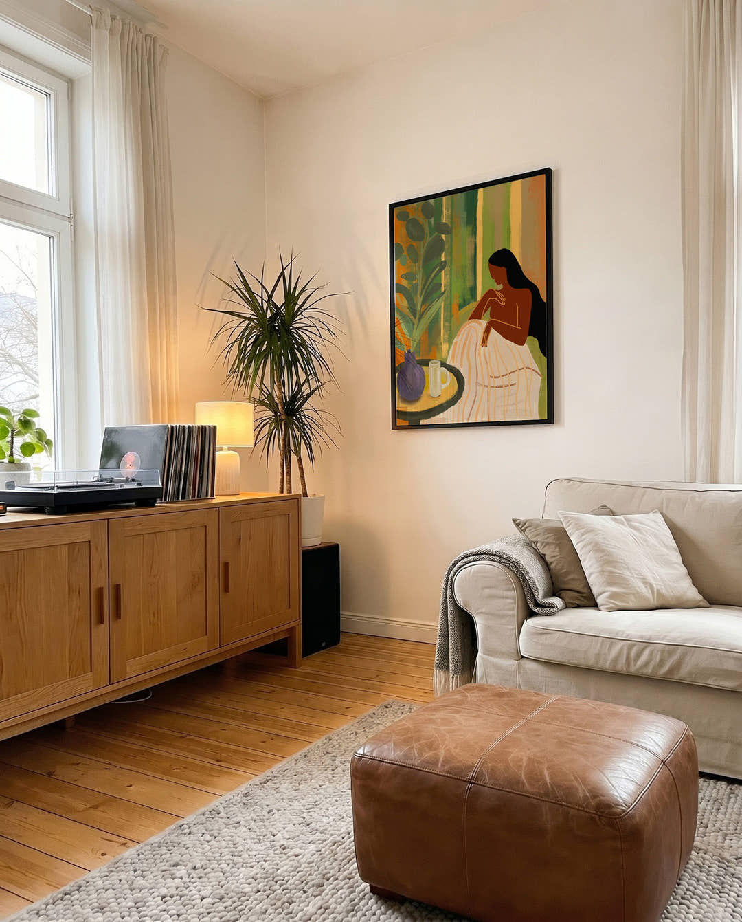 Cabin | Warmes Interior-Poster
