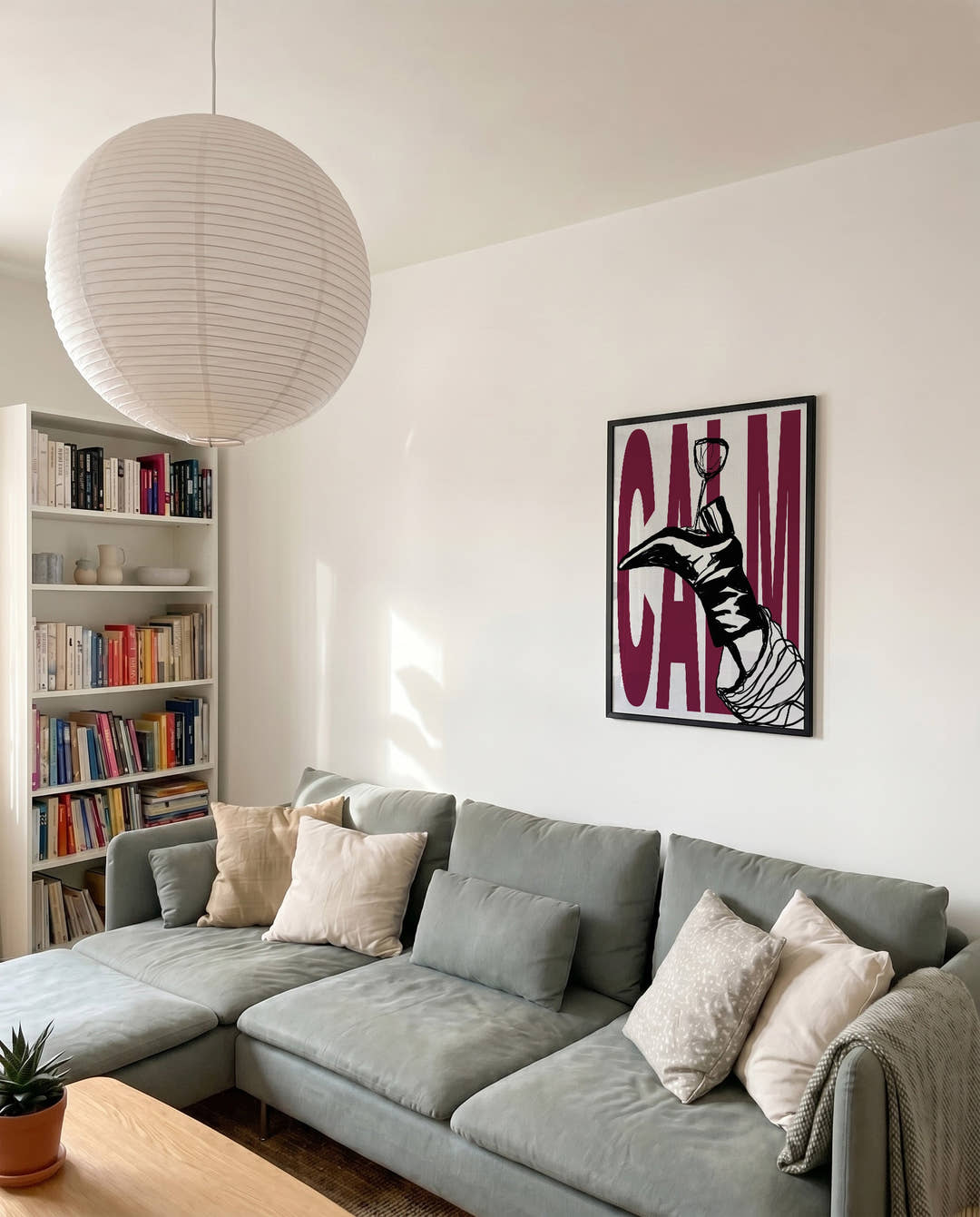 Calm | Modernes Grafik-Poster