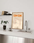 Cin Cin Cocktail Poster – Cin Cin