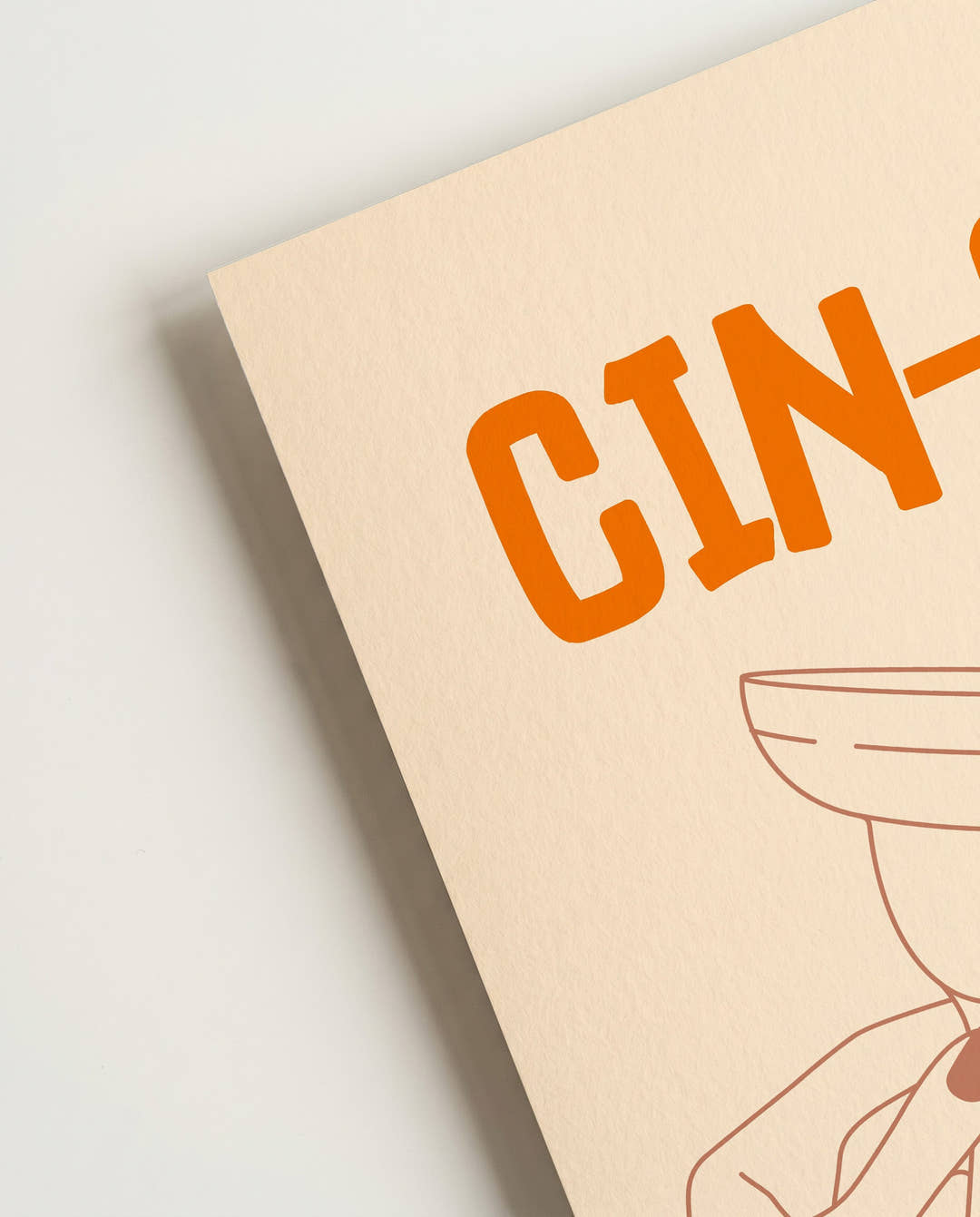 Cin Cin Cocktail Poster – Cin Cin