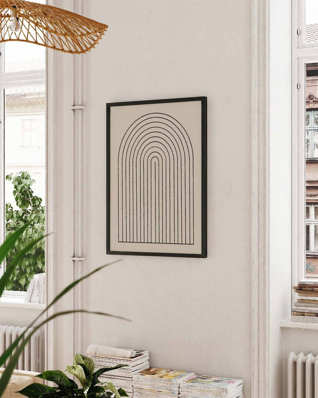 Klassisches Bogen Poster – Classic Arch Lines