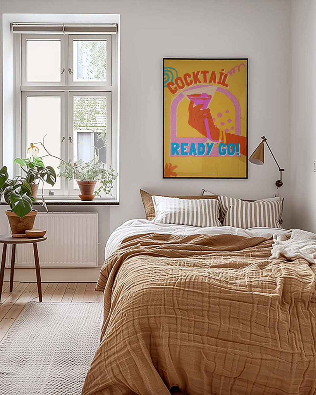 Retro Cocktail Poster Ready Go – Cocktail Ready Go