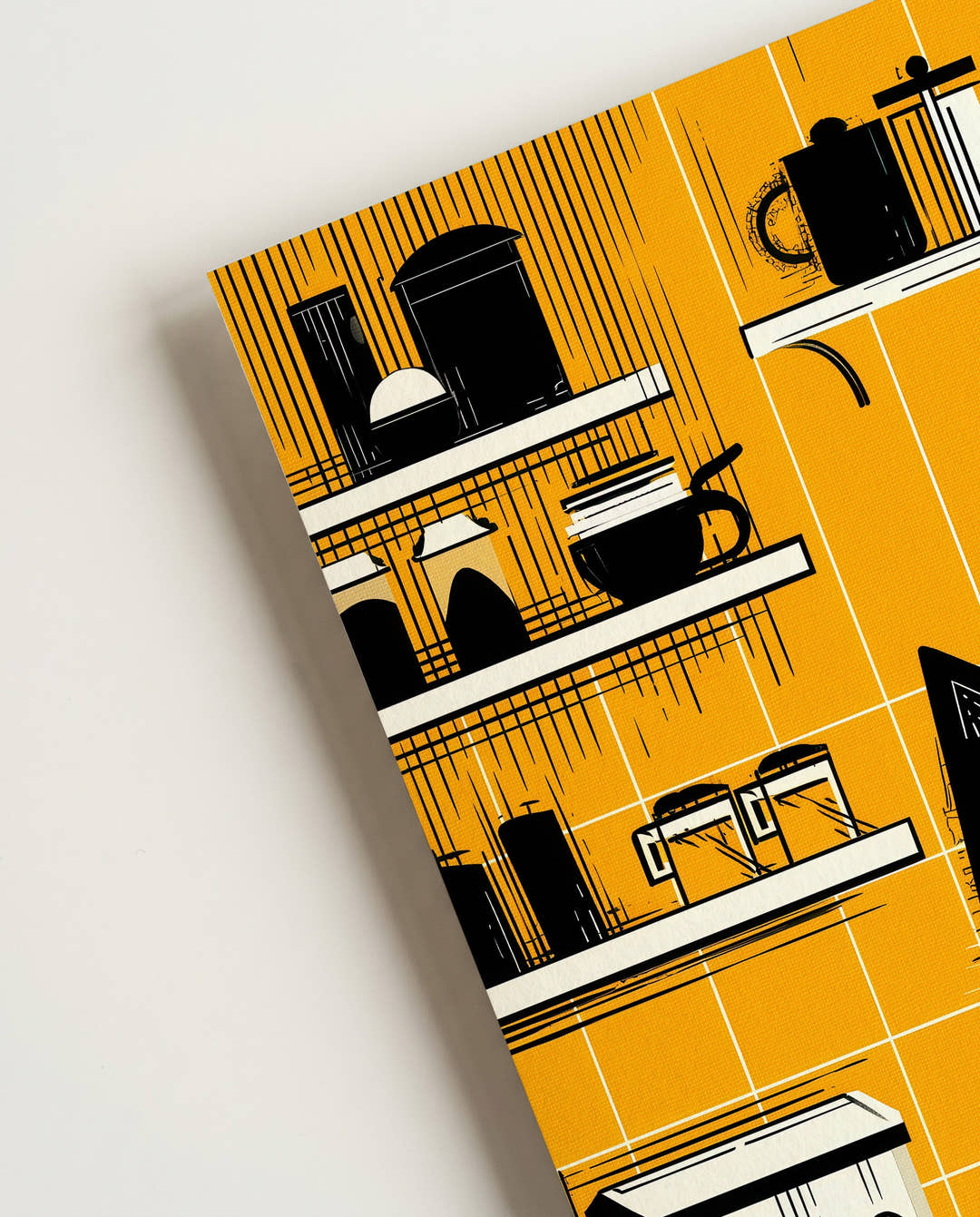 Coffee Cat Küchenposter – Coffee Cat
