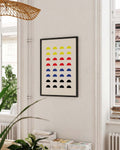 Color Arcs Poster