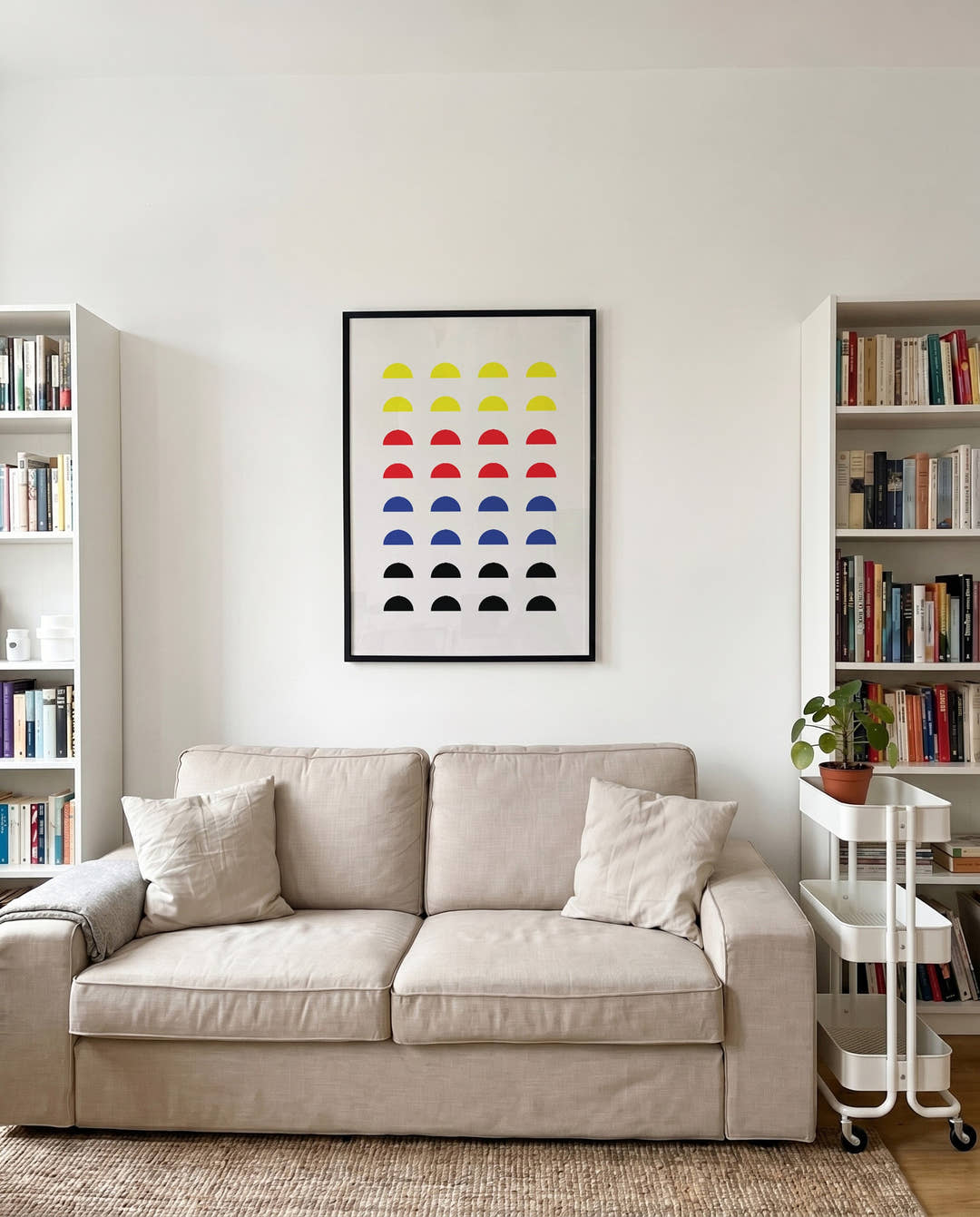 Color Arcs Poster