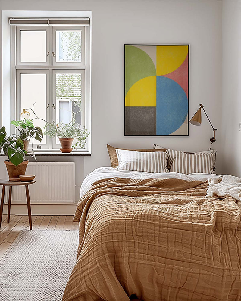 Color Block Geometrie Poster – Color Block Geometry