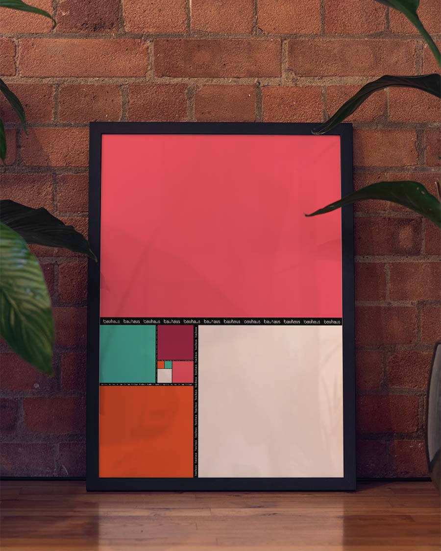Color Blocks Poster