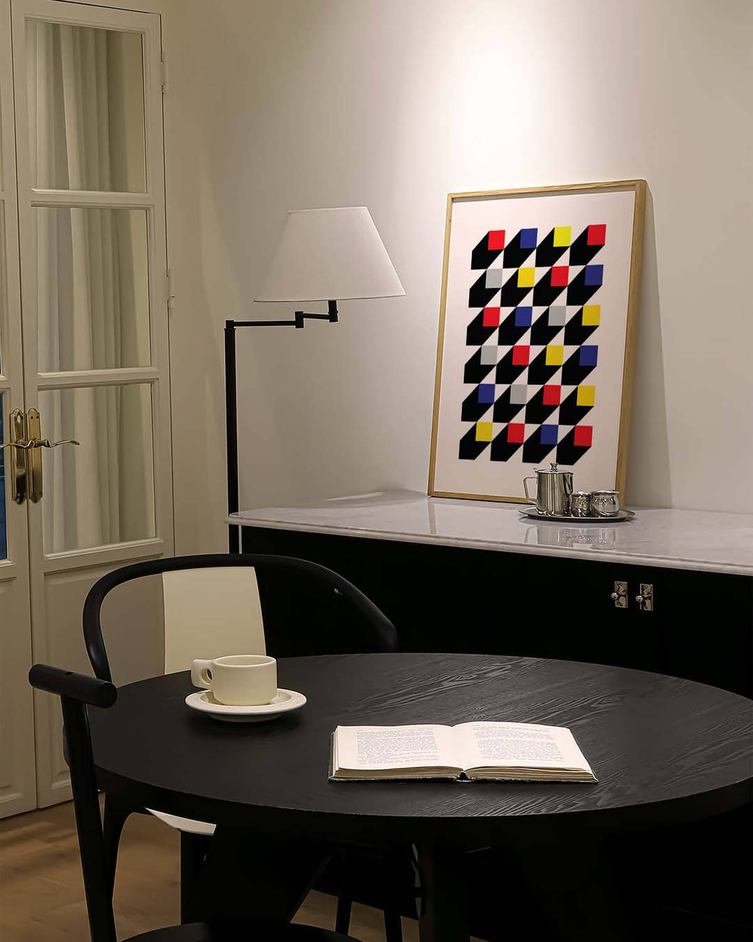 Color Cubes Poster
