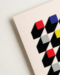 Color Cubes Poster