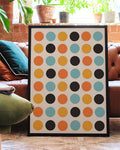 Color Dot Grid Poster – Color Dot Grid