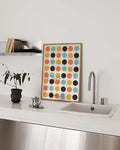 Color Dot Grid Poster – Color Dot Grid