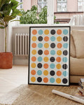 Color Dot Grid Poster – Color Dot Grid