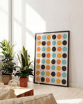 Color Dot Grid Poster – Color Dot Grid