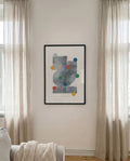 Color Dots Abstraktes Poster – Color Dots Abstract