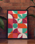 Color Geometry Poster