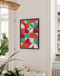 Color Geometry Poster