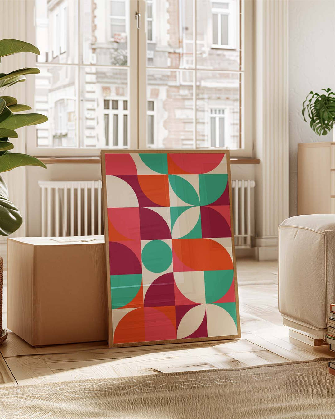 Color Geometry Poster