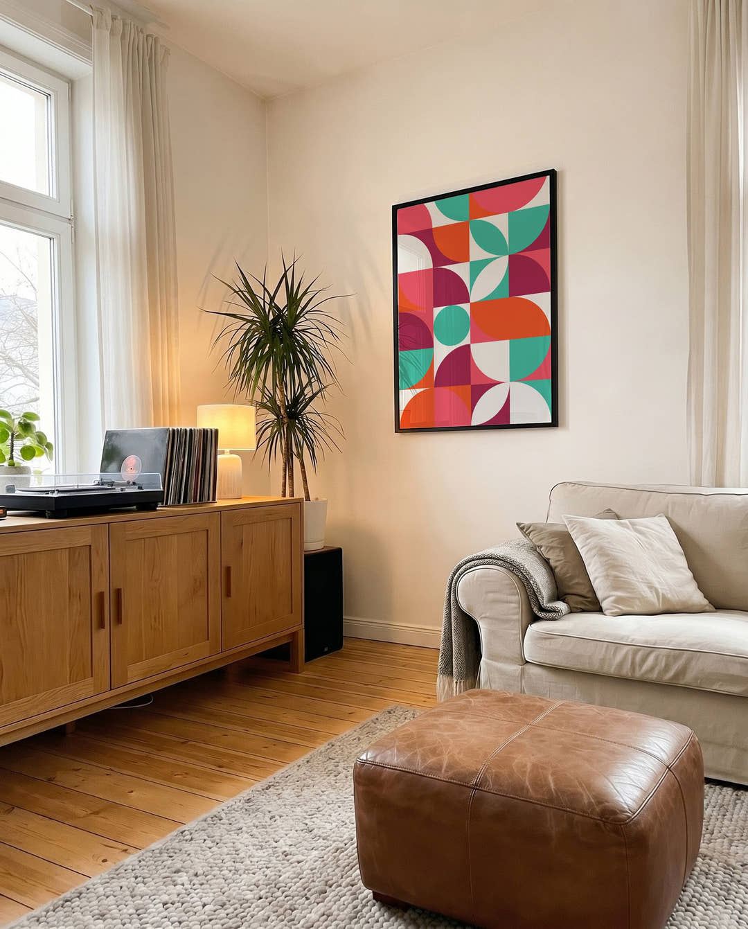 Color Geometry Poster