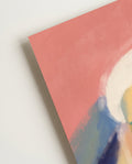 Color Keeps Me | Abstraktes Portrait-Poster