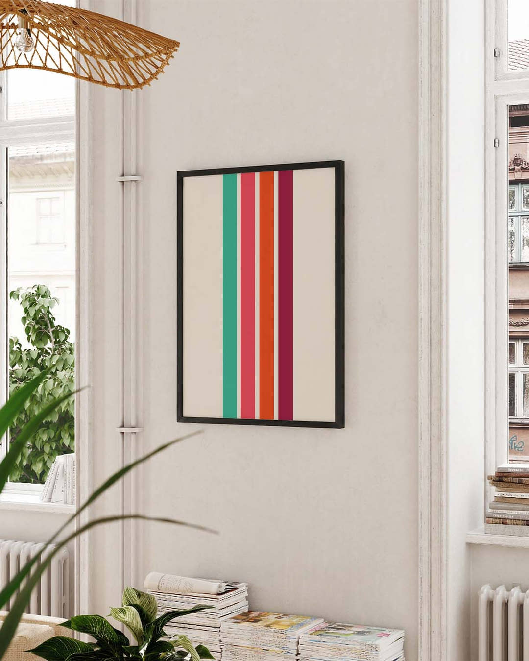 Color Stripes Poster