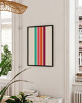 Color Stripes Poster