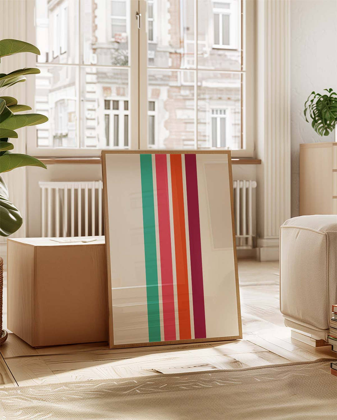 Color Stripes Poster