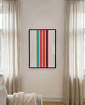Color Stripes Poster
