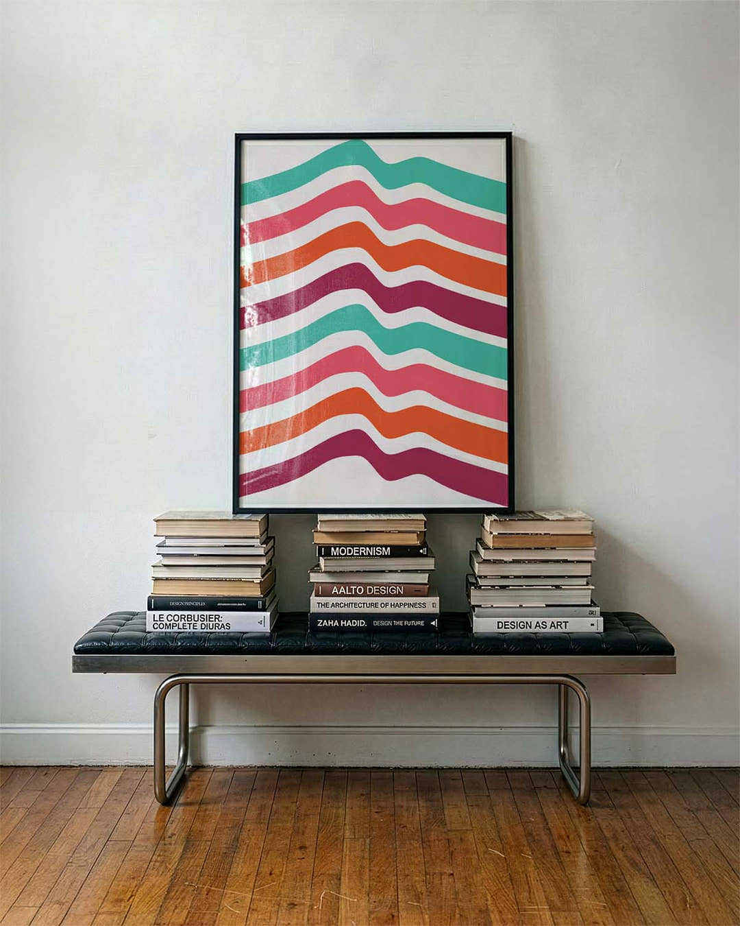 Color Waves Poster