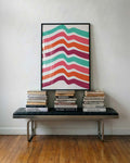 Color Waves Poster