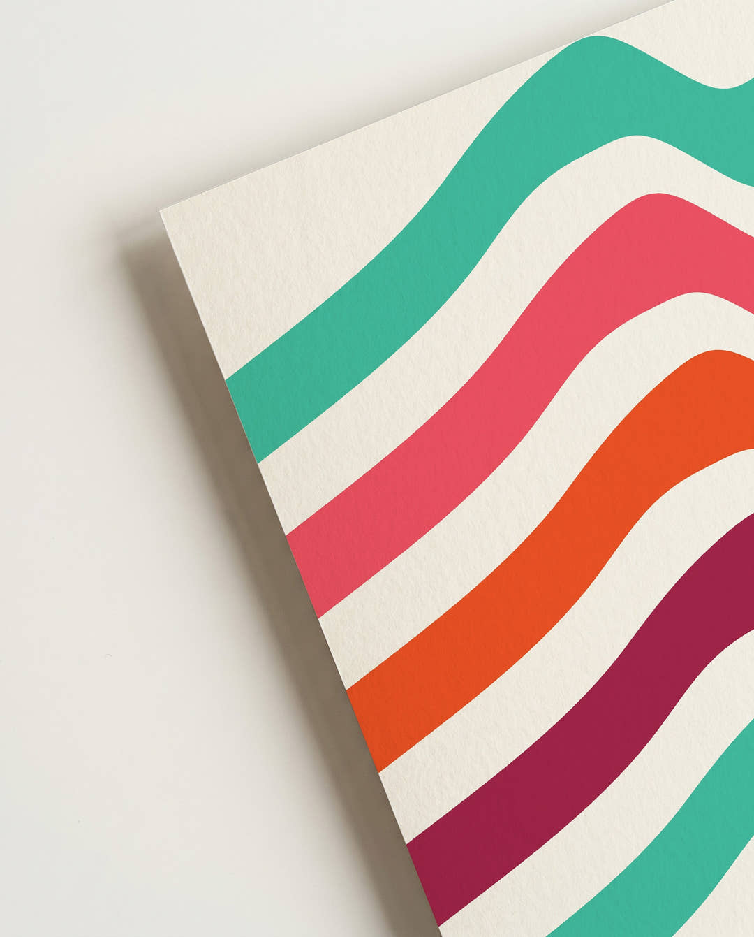 Color Waves Poster