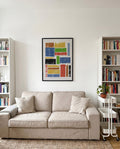Colorful Abstract Blocks Poster – Colorful Abstract Blocks