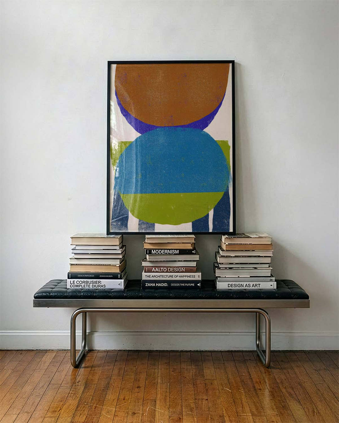 Geometrisches Farb Poster – Colorful Geometric Balance