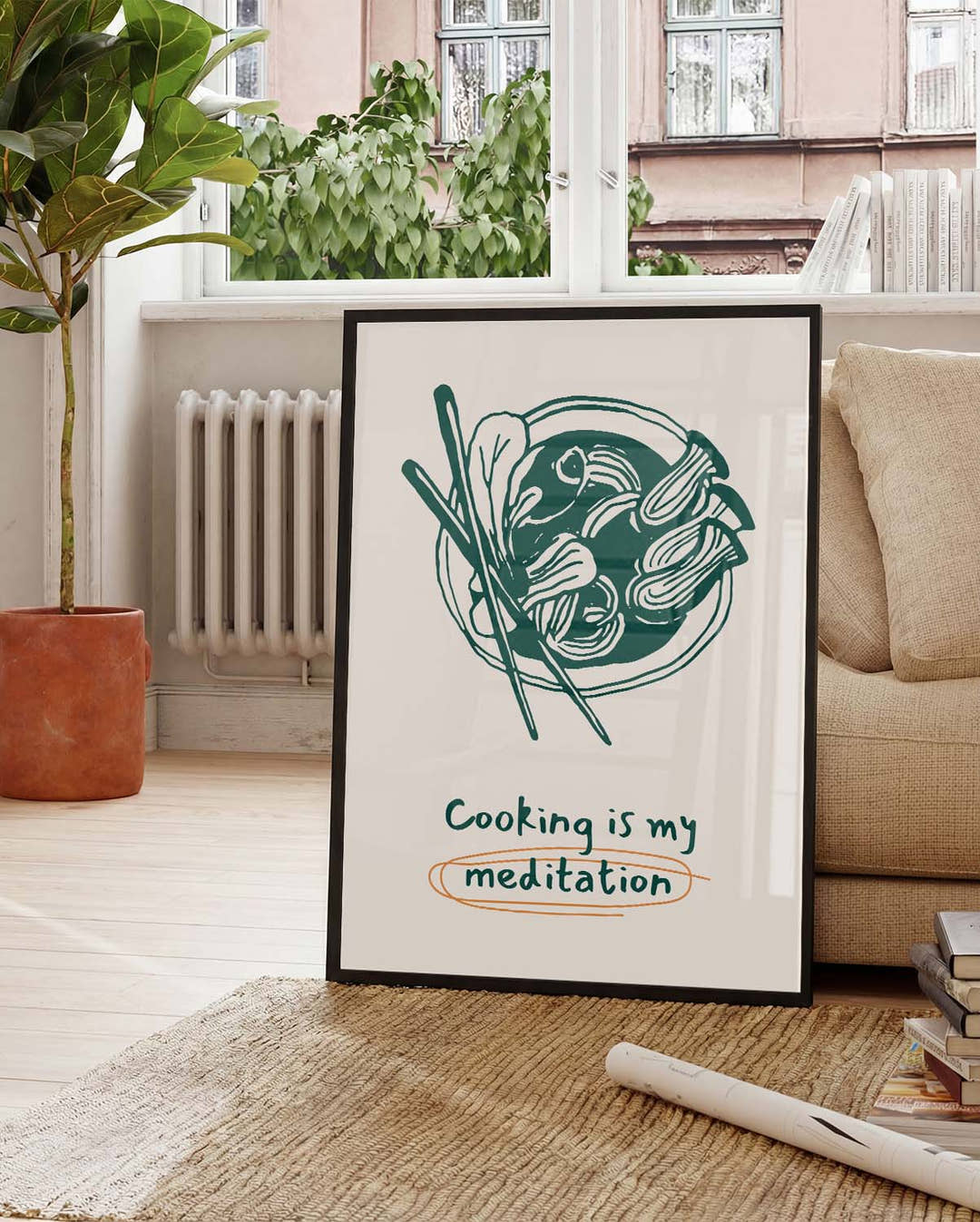 Cooking Is My Meditation Poster – Cooking Is My Meditation