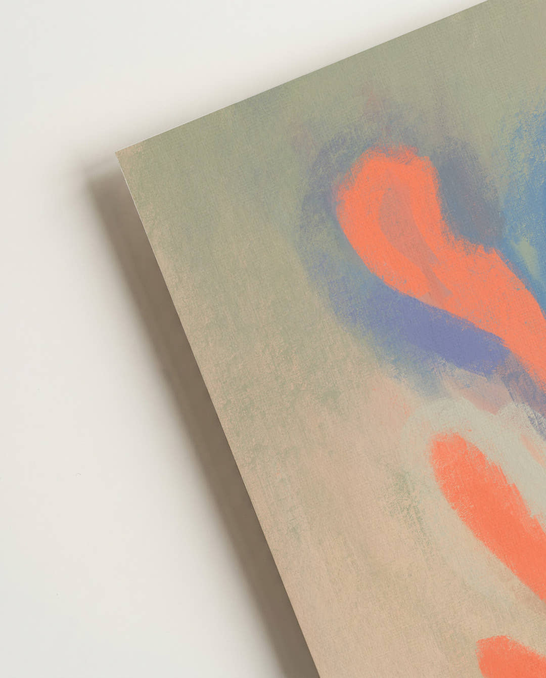Coral Thought | Modern Abstrakt Poster