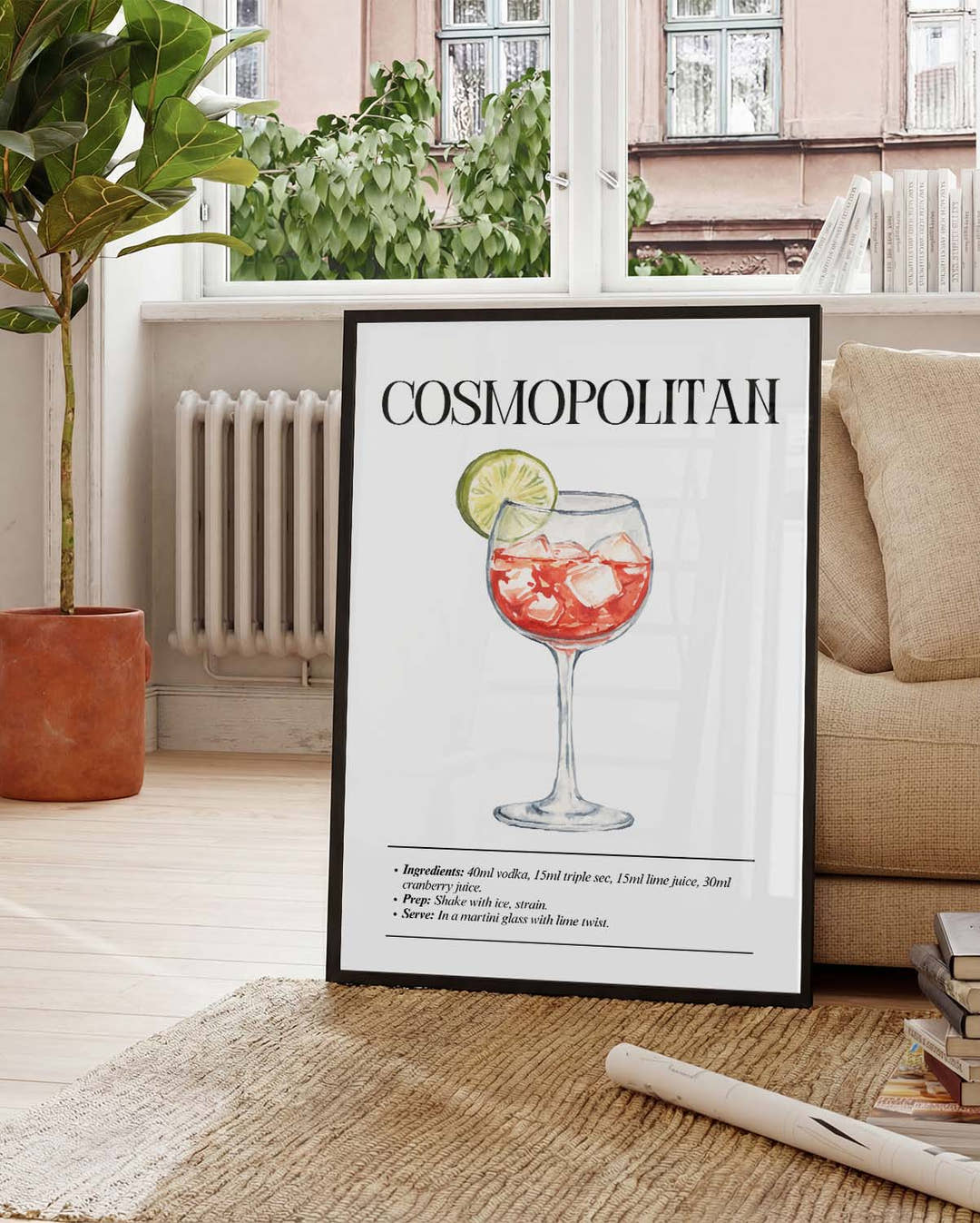 Cosmopolitan Cocktail Poster – Cosmopolitan