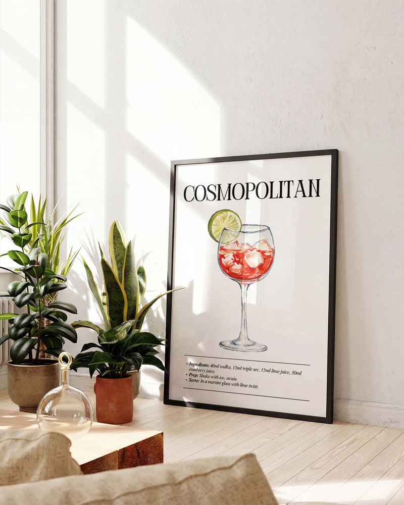 Cosmopolitan Cocktail Poster – Cosmopolitan
