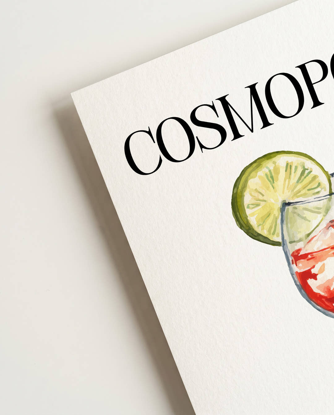 Cosmopolitan Cocktail Poster – Cosmopolitan