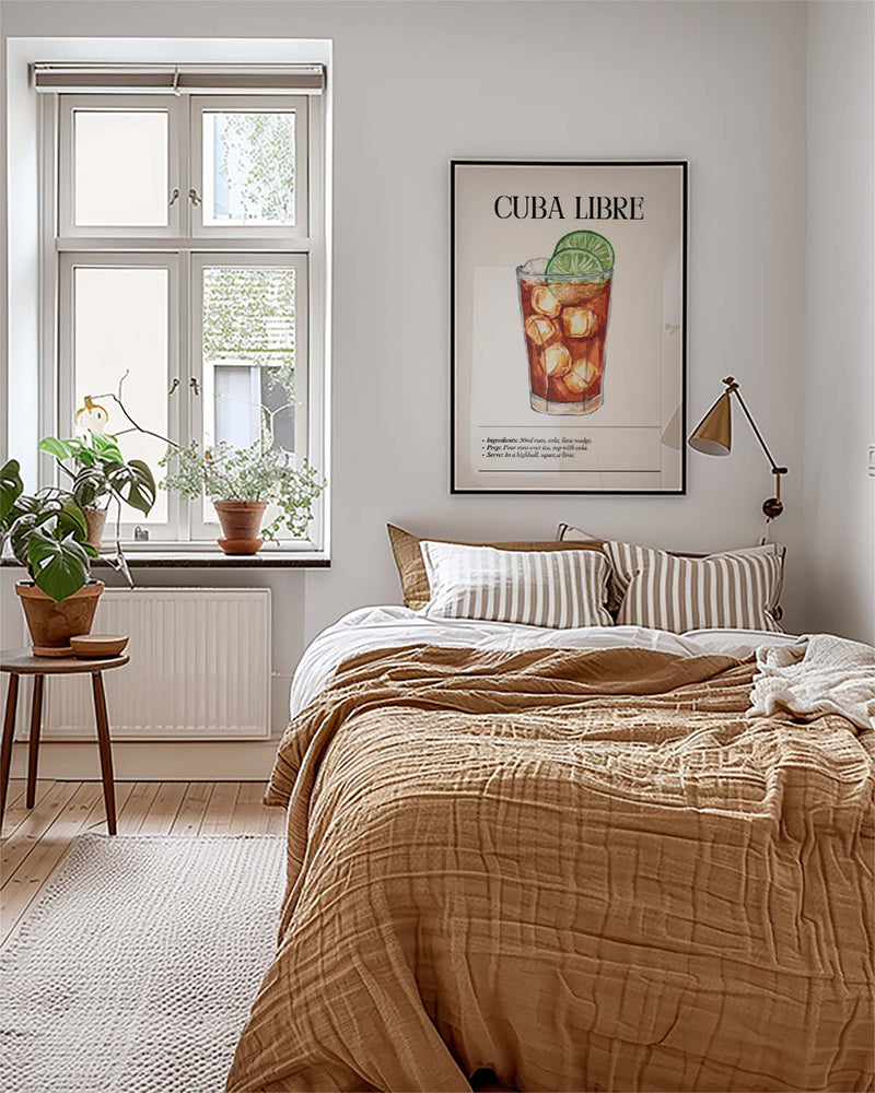 Cuba Libre Cocktail Poster – Cuba Libre