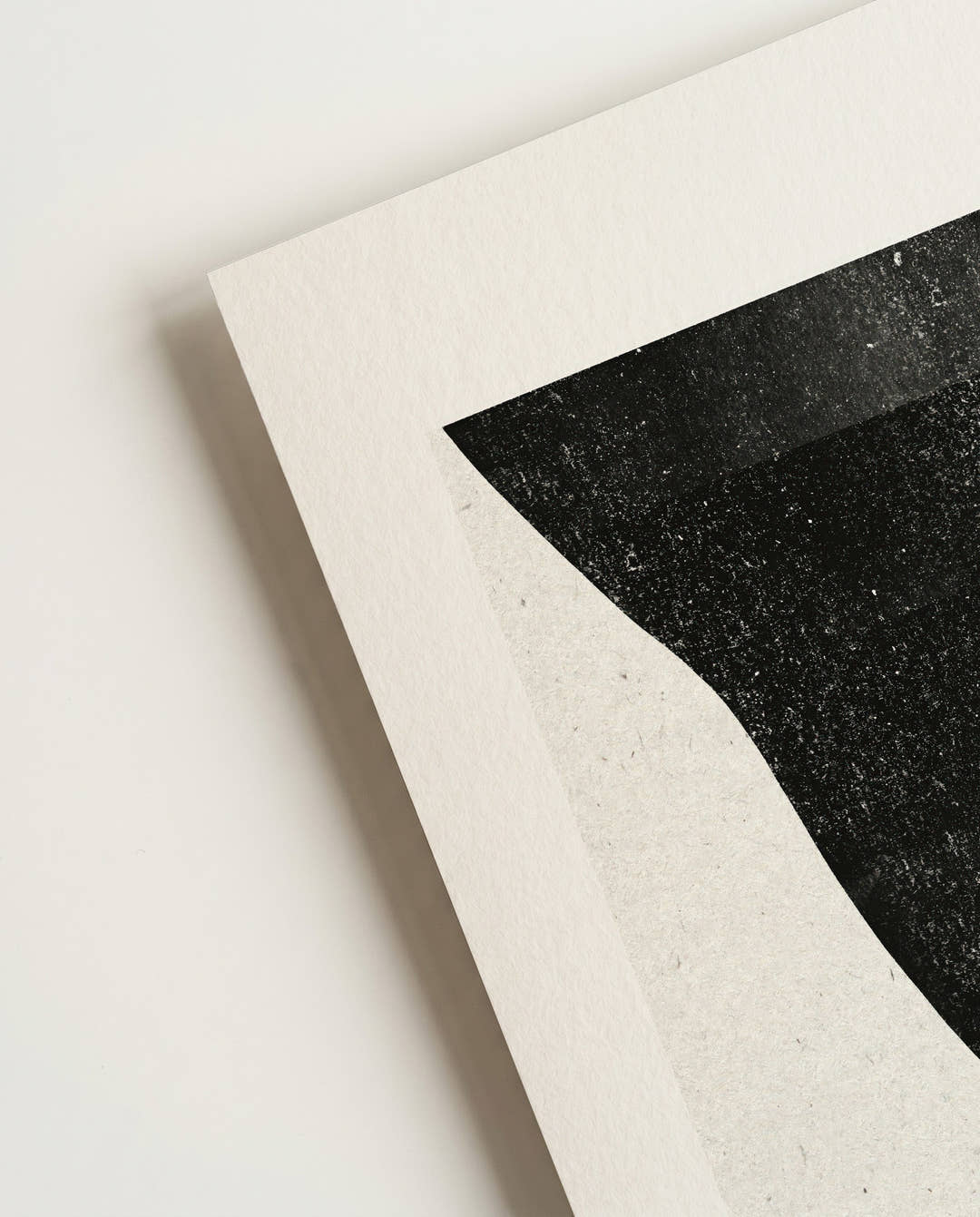 Dunkle Abstrakte Komposition Poster – Dark Abstract Composition