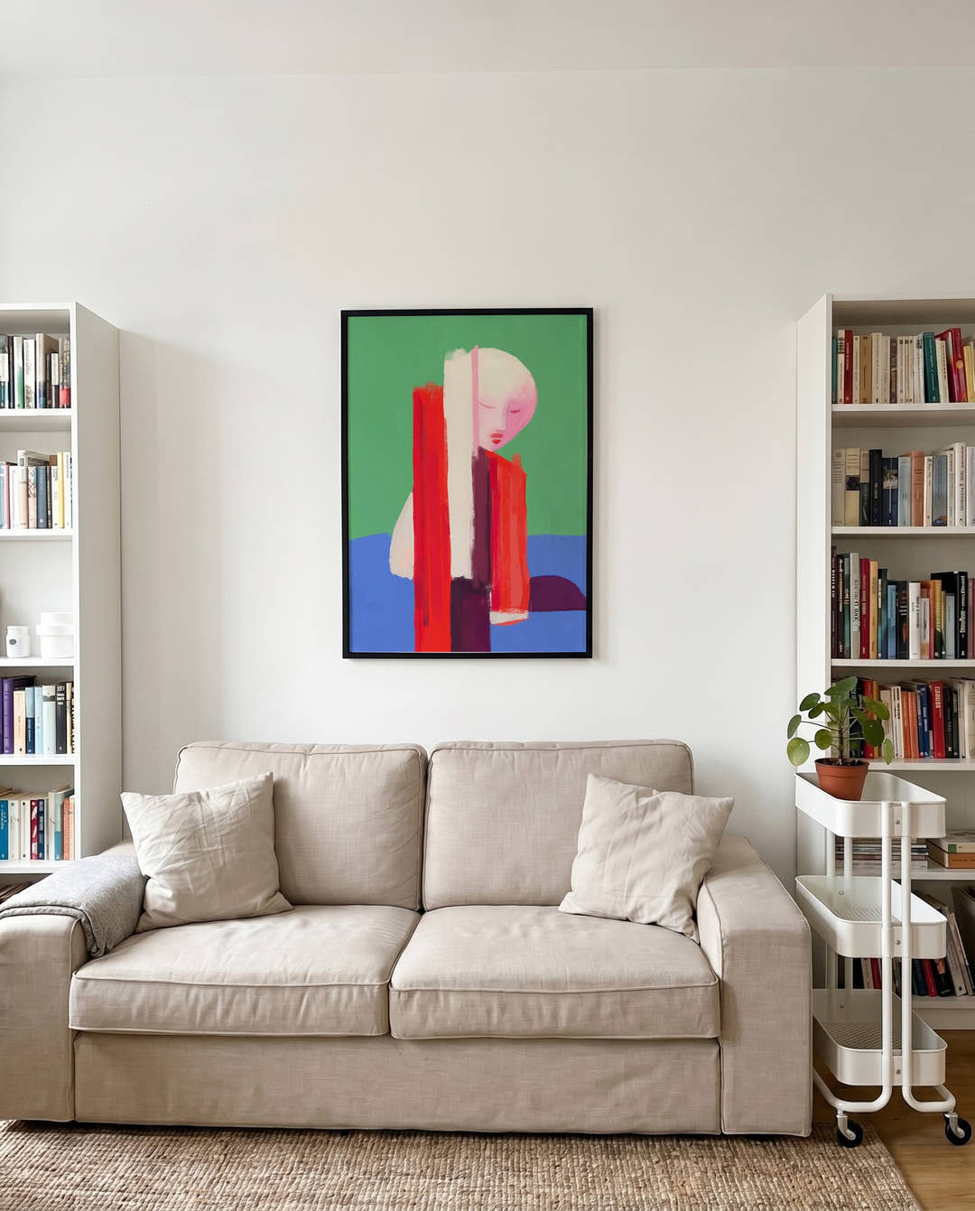 Decision Point | Modernes Figuren-Poster