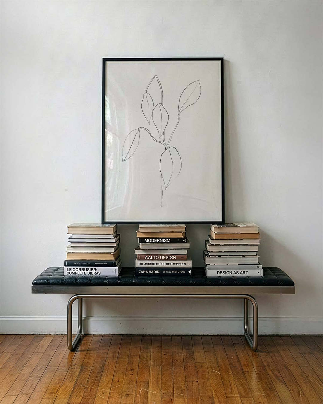 Zartes Botanik Poster – Delicate Botanic Sketch