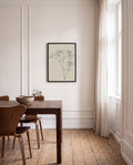 Zartes Botanisches Skizzen Poster – Delicate Botanic Sketch