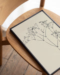 Zartes Botanisches Skizzen Poster – Delicate Botanic Sketch