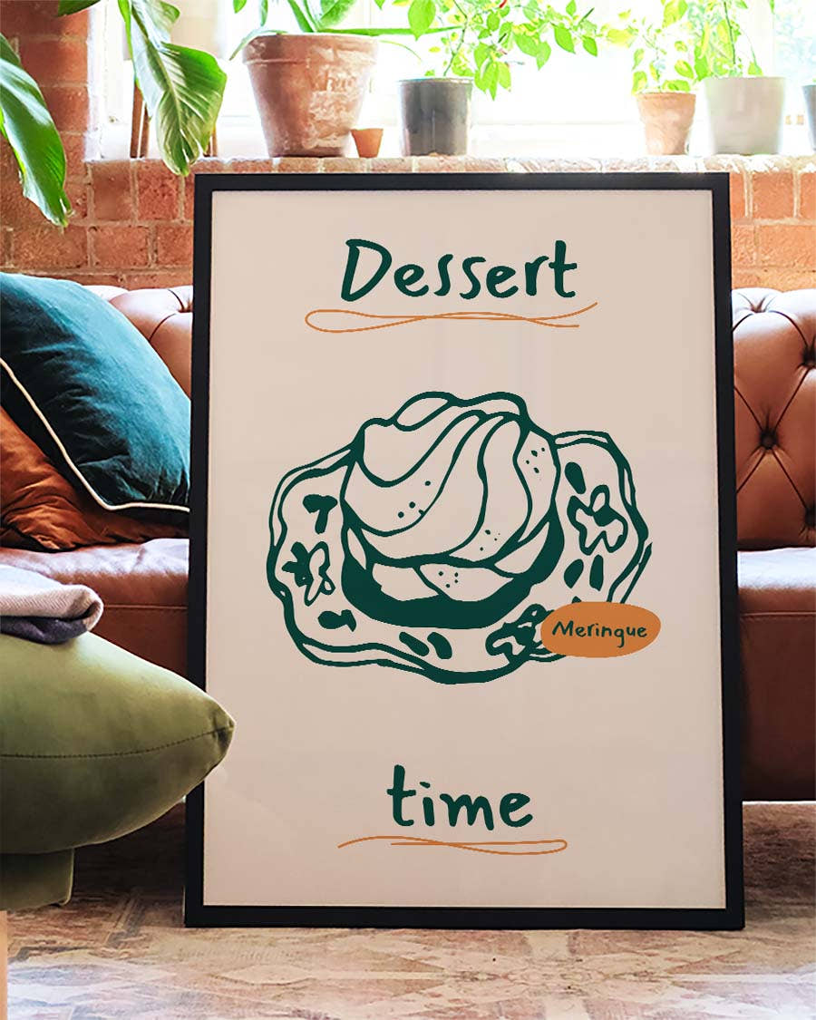 Dessert Time Küchenposter – Dessert Time