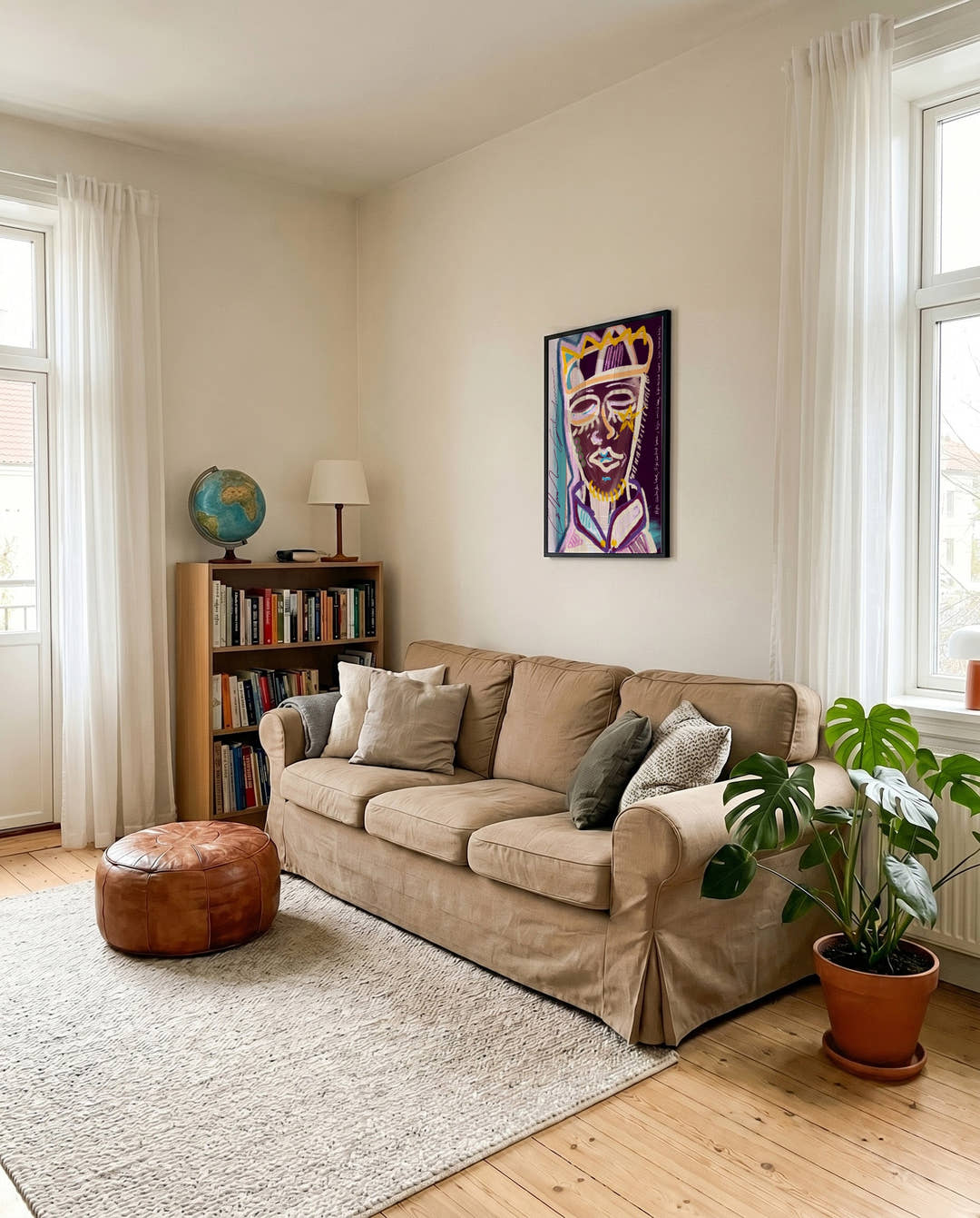 Digital Crown | Expressionistische Illustration Poster